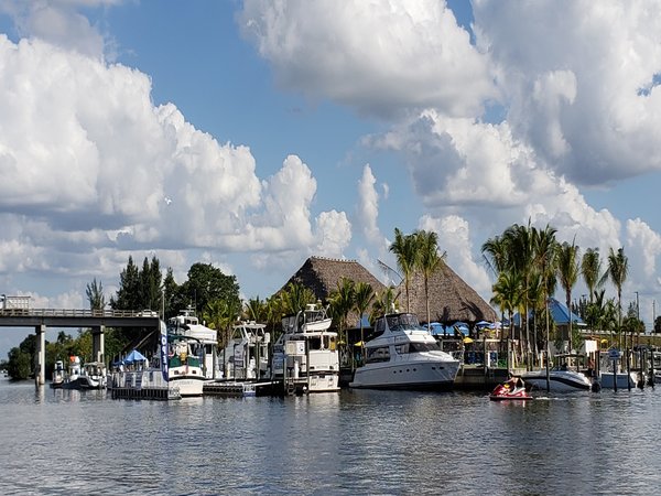 The Boathouse in Fort Myers.Tiki Bar, cocktails, food, sunsets